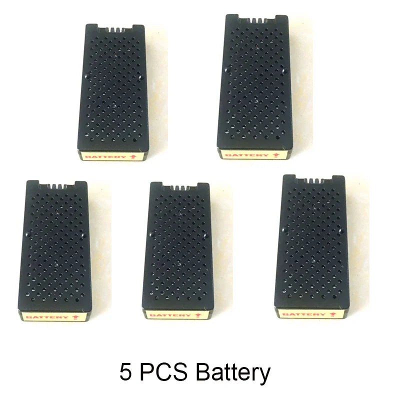 云讯玩具3.7V 350mAh锂聚合物电池，适用于RC ERA C129 V2直升机的备用零件，电池正面特写图