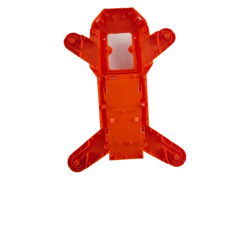 YUNX toys LYZRC L900 pro遥控无人机配件套件，包括上壳、下壳、接收器、GPS、螺旋桨和相机臂。
