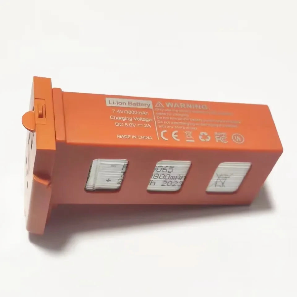 RG106 Drone Battery RG106 Pro Drone Original Battery 7.4V 3800mAh 28min Fright Time RG106 Drone Accessories Spare Battery