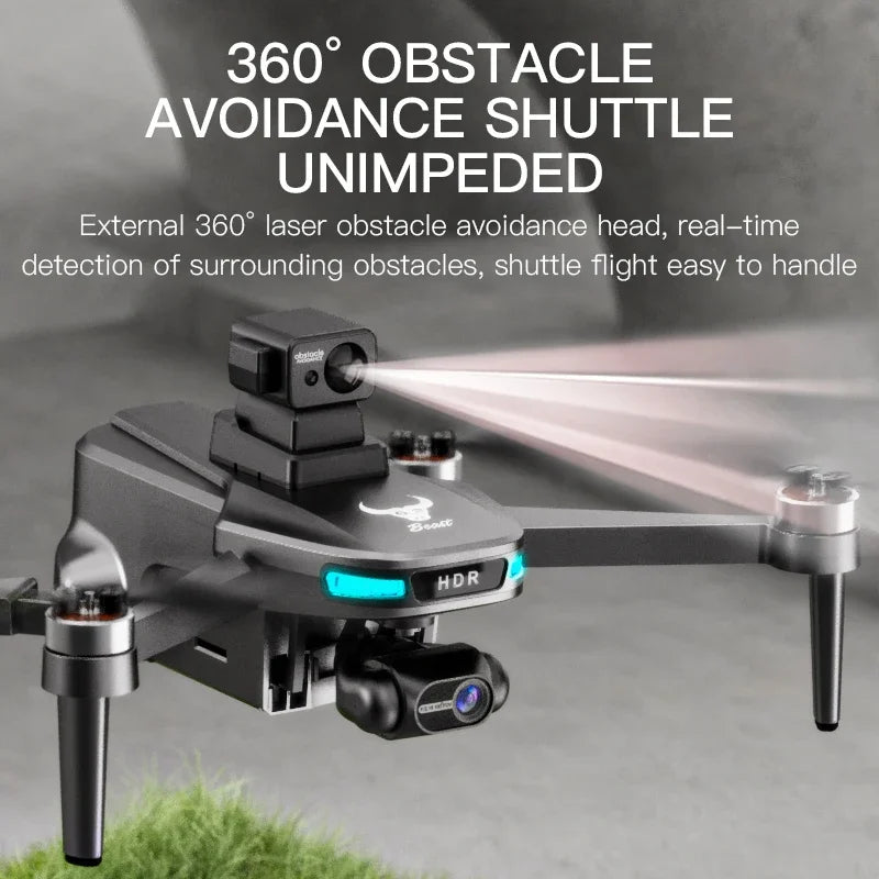 SG109 MAX2 8K HD dual camera GPS drone 3-axis gimbal 360 ° laser obstacle avoidance brushless quad-axis foldable aircraft