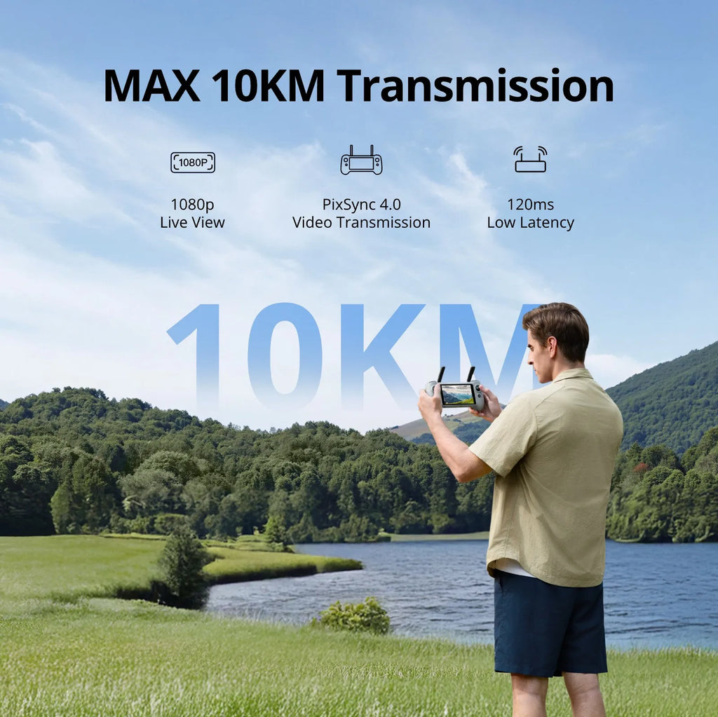 Potensic PTD 1 Remote Control for ATOM 2 Drone, 1080P 5 Inch Screen RC