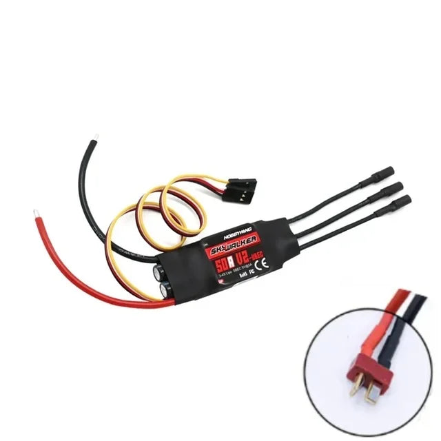 Hobbywing Skywalker 15A/30A/40A/50A/60A/80A/100A V2 Speed Controller ESC With UBEC For RC FPV Quadcopter Airplanes Helicopter