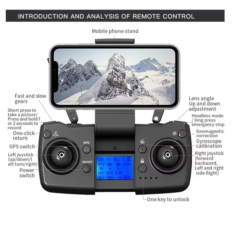 L900 SE / MAX Drone With 360° Obstacle Avoidance 4K Professional Camera 5G WIFI FPV Brushless Motor RC Quadcopter Mini Dron Toys