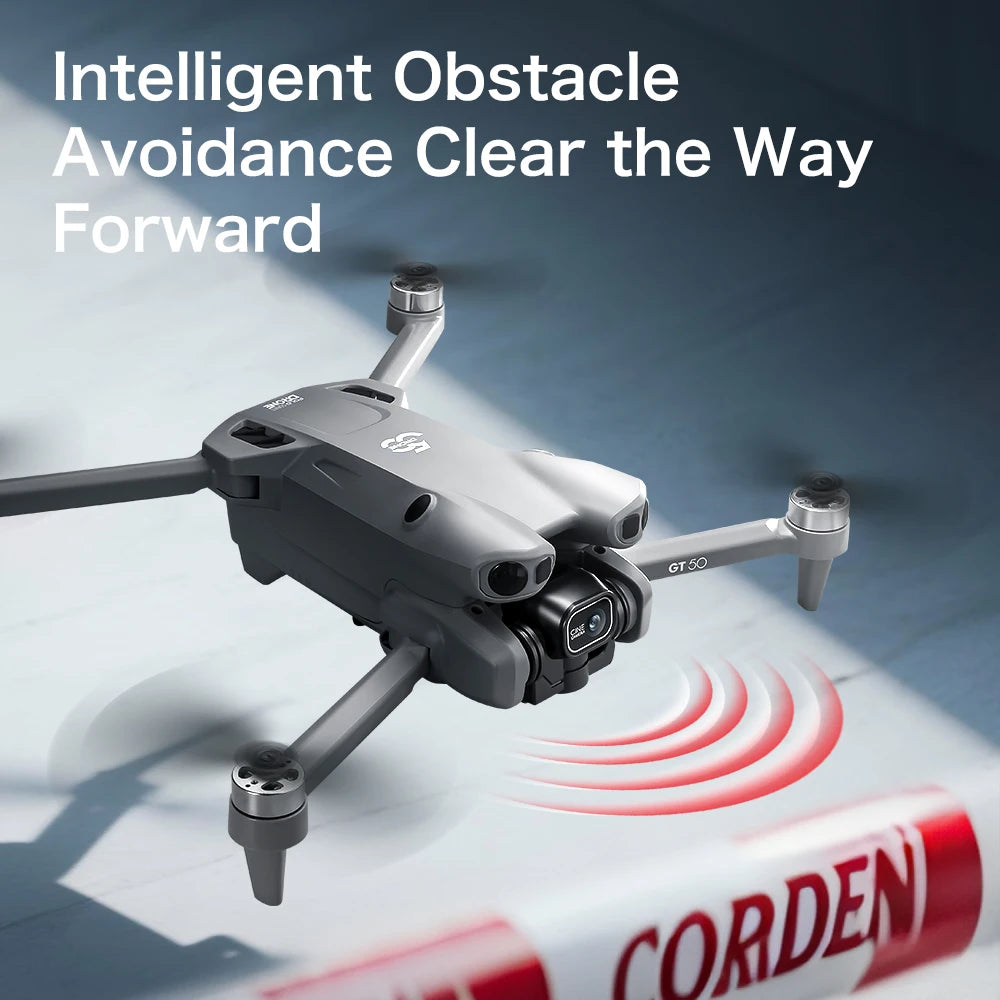 Lenovo GT50 Drone 360° Obstacle avoidance 8K Professional WIFI Aerial Photography Brushless Motor Foldable Quadcopter Dron Toys