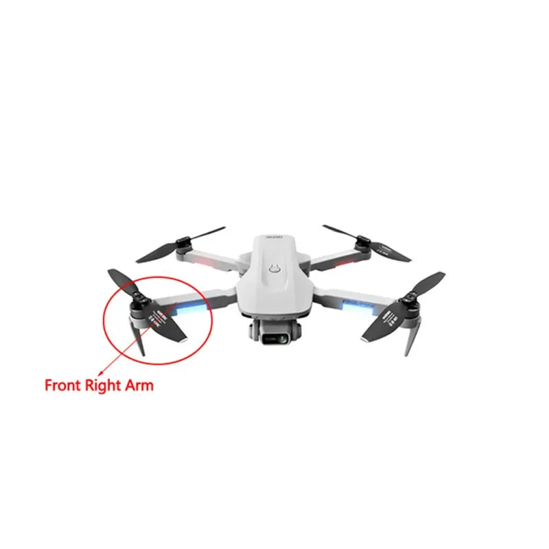 4DRC F8 F-8 GPS Brushless 6K RC Drone Spare Parts 7.4V 2500MAH Battery Propeller Arm With Motor  F8 Accessories And Blades usb