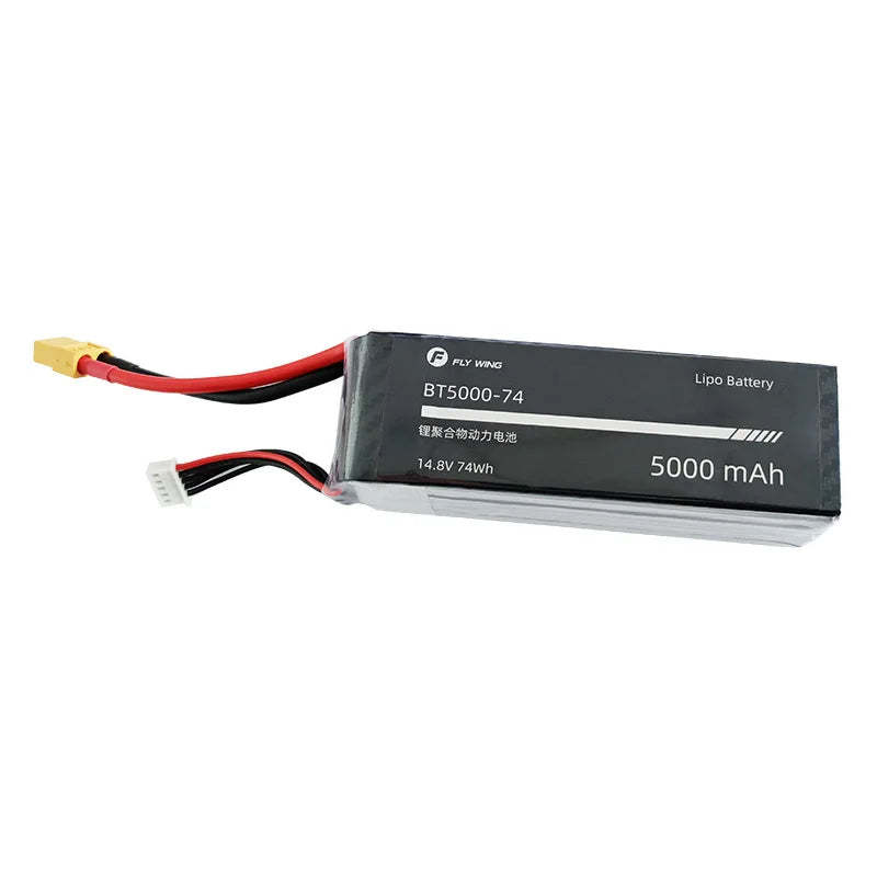 FLY WING FW450 FW450L 14.8V 3000mAh 5000mAh Battery V2 V3 Bell 206 UH1 Bell412 MH-60 EC135 RC Helicopter Spare Part Lipo