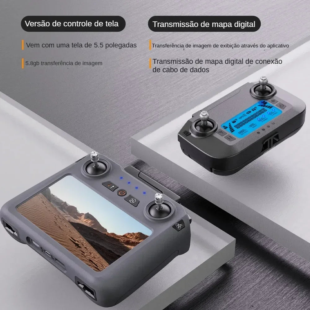 ZLL SG909 Professional Drone 4K Camera 3-Axis Gimbal 5G 360 Obstacle Avoidance Touch Screen FPV Brushless RC Drone SG909max