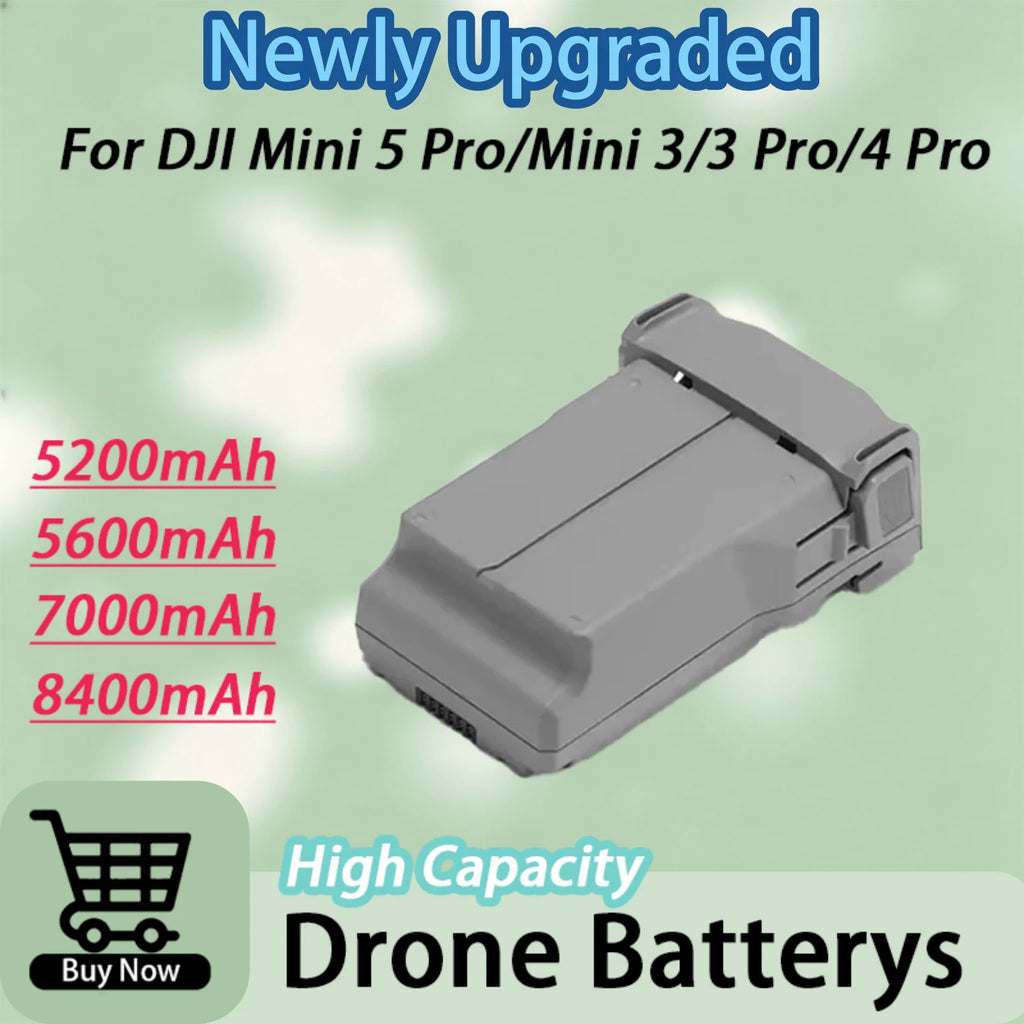 DJI Mini 5 pro High-Energy Quadcopter Battery Customizable Extended Flight Time Unique Design Spare Power Accessory