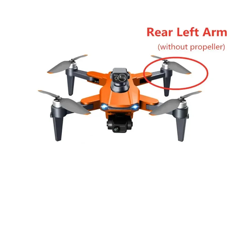RG106 MAX PRO GPS 4K 6K 8K Professional Brushless RC Quadcopter Drone Parts 7.4V 3800MAH Battery/Propeller/USB/Controller/Arm