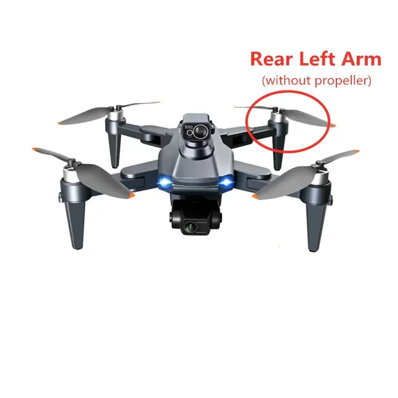RG106 MAX PRO GPS 4K 6K 8K Professional Brushless RC Quadcopter Drone Parts 7.4V 3800MAH Battery/Propeller/USB/Controller/Arm