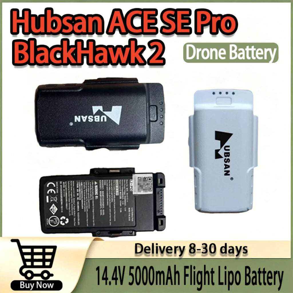 4S 5000mAh High Stability LiPo Flight Battery Long Endurance Spare Replacement for Hubsan ACE SE pro BlackHawk 2 RC Drone