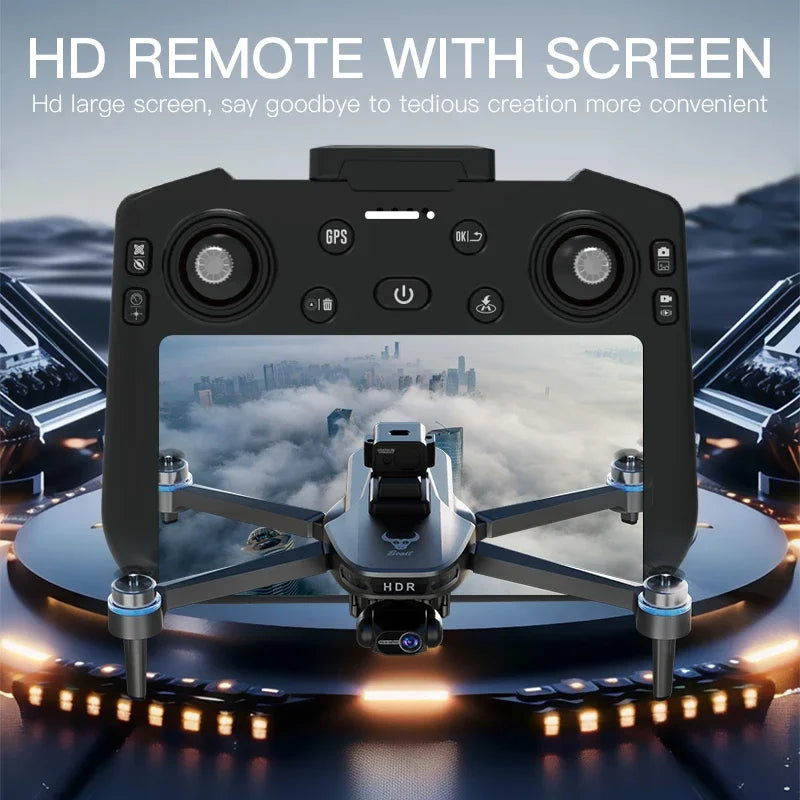 2025 New SG109 MAX2 GPS Drone 8K Camera 3-Axis Gimbal 5G WiFi Laser Obstacle Avoidance FPV Brushless RC Drone with Screen