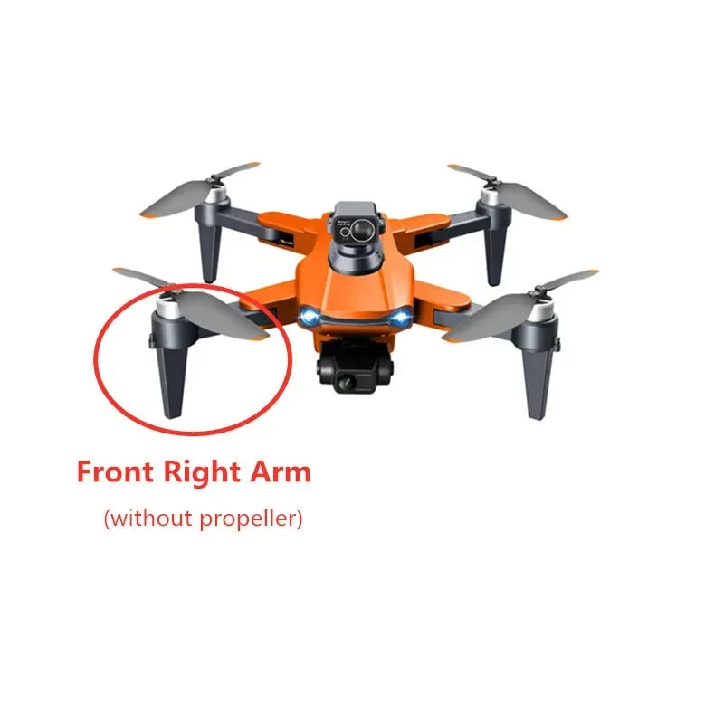 RG106 Pro MAX 4K 6K 8K Dual Camera Profesional GPS RC Drones Parts 7.4V 3800mAh Battery Remote Control Propeller USB Arm
