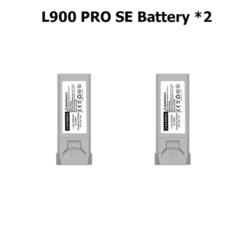 L900 PRO SE Dron Battery 7.4V 2200mAh For Long Flight 4K GPS Drone  Accessories RC Quadcopter Camera Drone Batteries Parts