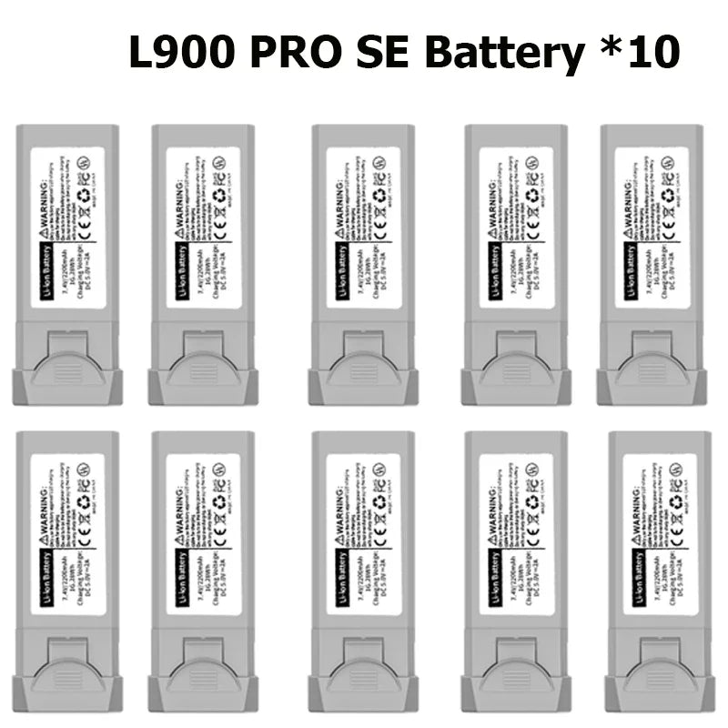 L900 PRO SE Dron Battery 7.4V 2200mAh For Long Flight 4K GPS Drone  Accessories RC Quadcopter Camera Drone Batteries Parts
