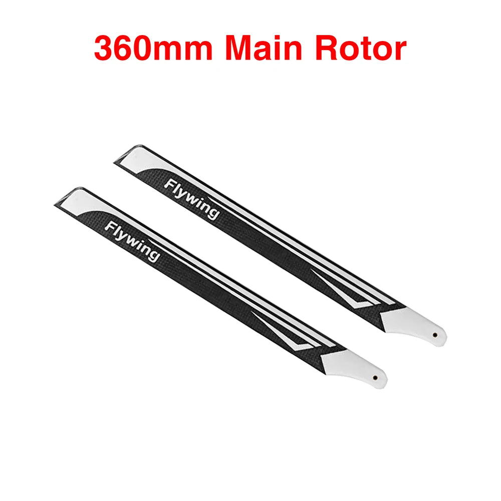 Flywing FW450L RC Helicopter Parts Battery Motor ESC Servo Main Shaft Gear Rotor Housing Control Arm Set Belt Original