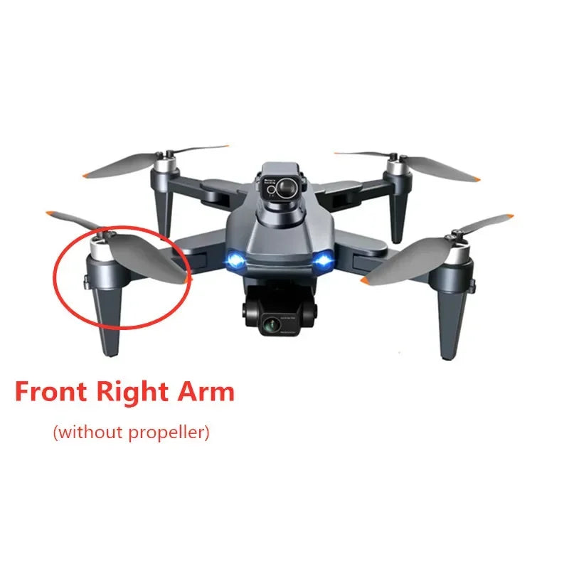 RG106 Pro MAX 4K 6K 8K Dual Camera Profesional GPS RC Drones Parts 7.4V 3800mAh Battery Remote Control Propeller USB Arm