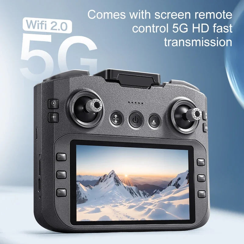 Lenovo  A14 Pro Max Drone 8K HD Camera 4K Quadcopter with Screen 5G WIFI Aerial Photography Obstacle Brushless Remote Control
