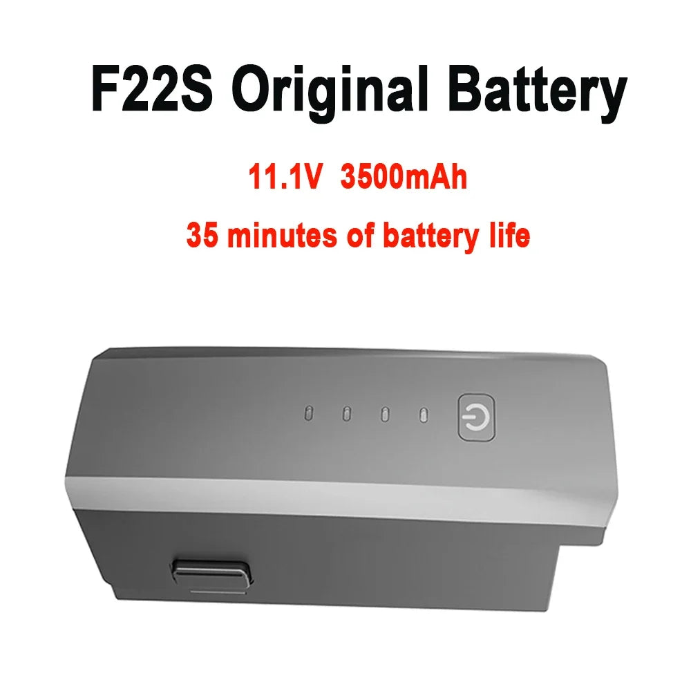 Original F22/F22S Drone Battery 3500mAh 35min Flight Time  Battery F22 S3 Brand F22 S2 Accessories Spare Part Propeller
