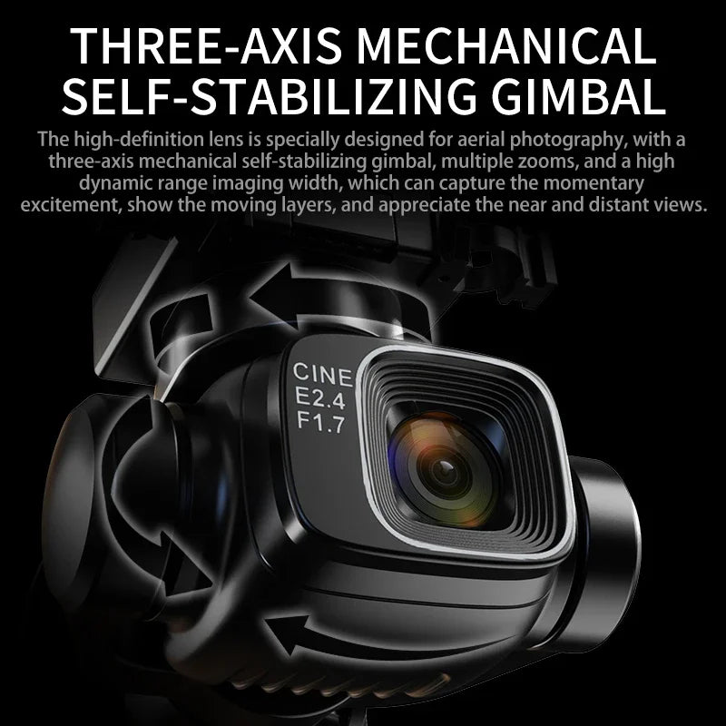SG601 MAX Drone with 3-Axis Gimbal Camera GPS Large Screen RC Folding Brushless Quadcopter for Photography Obstacle Avoidance