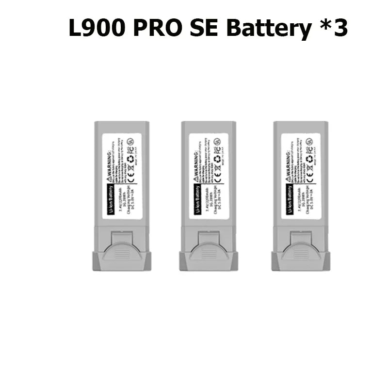 L900 PRO SE Dron Battery 7.4V 2200mAh For Long Flight 4K GPS Drone  Accessories RC Quadcopter Camera Drone Batteries Parts