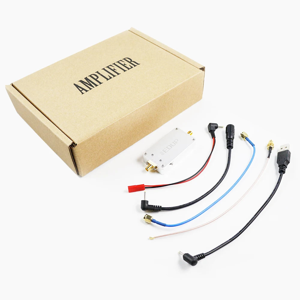 Wifi Booster 4W Wi-fi Signal Amplifier 2.4GHz WiFi Extender Detachable Antenna Range Extend Repeater For Router Drone
