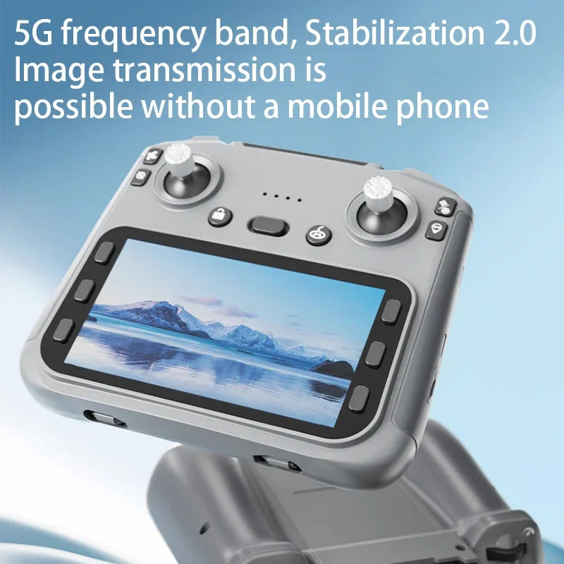 L300 MAX GPS Drone 5G 4K with 5.9-inch Button Screen Control Remote Laser Obstacle Avoidance Aerial Photography Aircraft