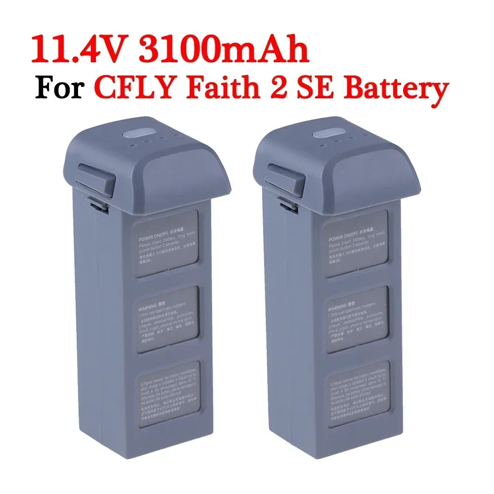 3100mAh High Stability Flight Replacement Battery for C-Fly Faith 2 SE RC Drone, Long Service Life