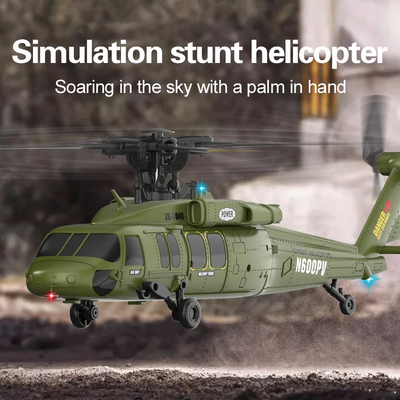 K200  RC Helicopter 6CH Brushless Inverted Flight Stunt Remote-Control Helicopter with 6axis Gyro Plane with Foam Box