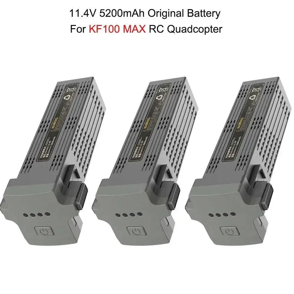 KF100 MAX Original Battery for RC Drone 11.4V 9800mAh Smart Lithium Flight Time Spare Part Replacement