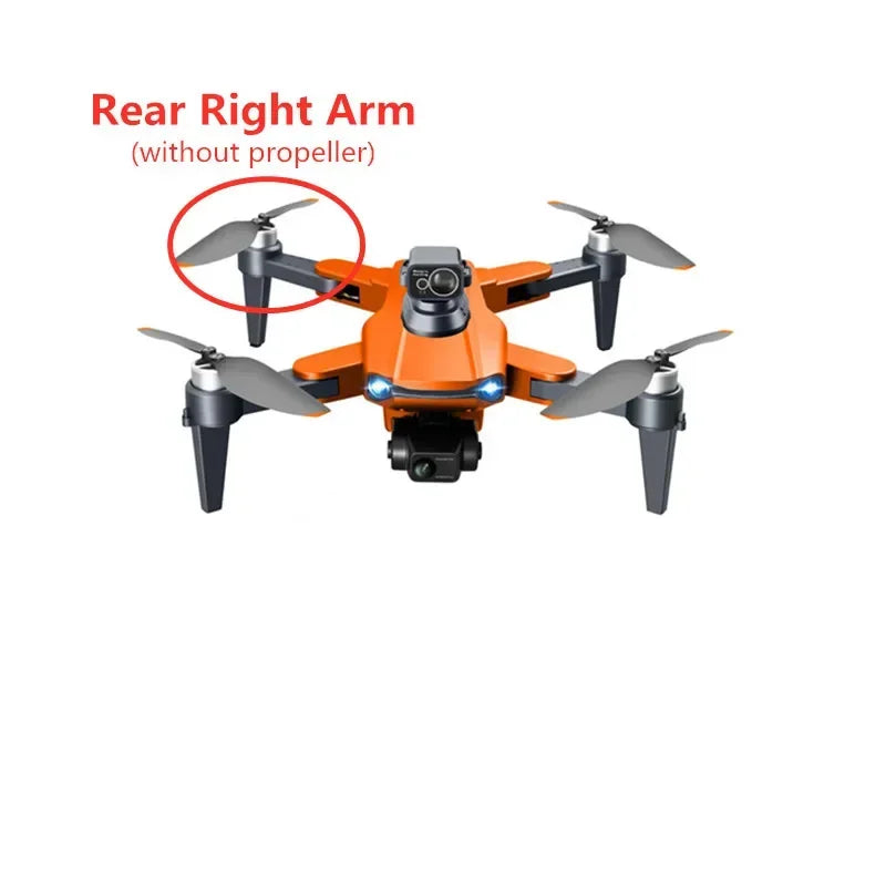 RG106 MAX PRO GPS 4K 6K 8K Professional Brushless RC Quadcopter Drone Parts 7.4V 3800MAH Battery/Propeller/USB/Controller/Arm
