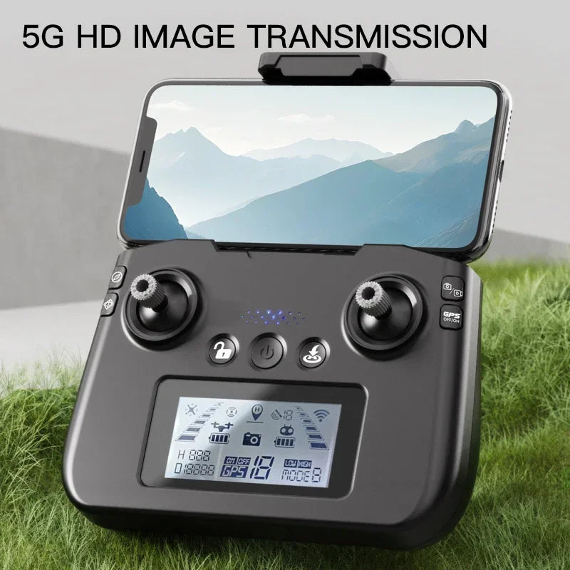 SG109 MAX2 8K HD dual camera GPS drone 3-axis gimbal 360 ° laser obstacle avoidance brushless quad-axis foldable aircraft