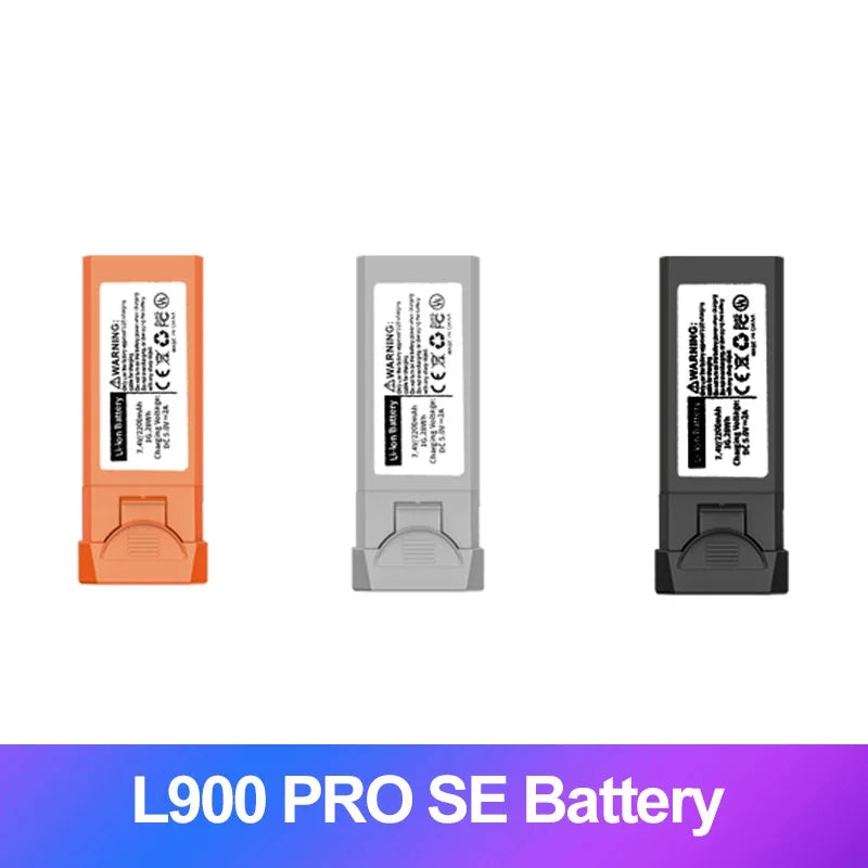 L900 PRO SE Dron Battery 7.4V 2200mAh For Long Flight 4K GPS Drone  Accessories RC Quadcopter Camera Drone Batteries Parts