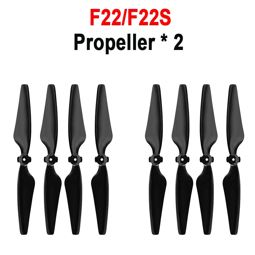 云迅玩具F22/F22S无人机电池3500mAh，提供约35分钟飞行时间，配备用件和螺旋桨