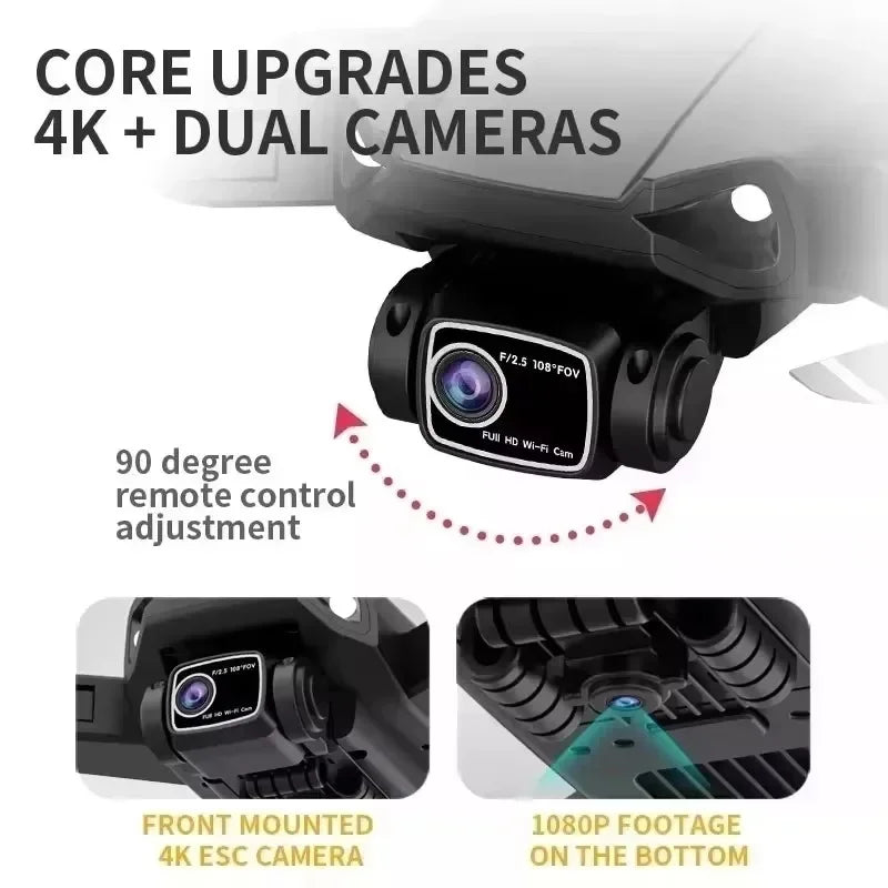 L900 SE / MAX Drone With 360° Obstacle Avoidance 4K Professional Camera 5G WIFI FPV Brushless Motor RC Quadcopter Mini Dron Toys