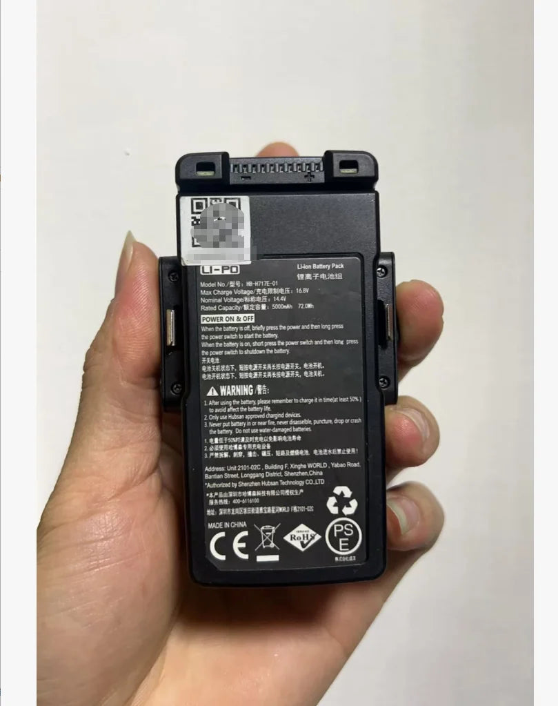 4S 5000mAh High Stability LiPo Flight Battery Long Endurance Spare Replacement for Hubsan ACE SE pro BlackHawk 2 RC Drone