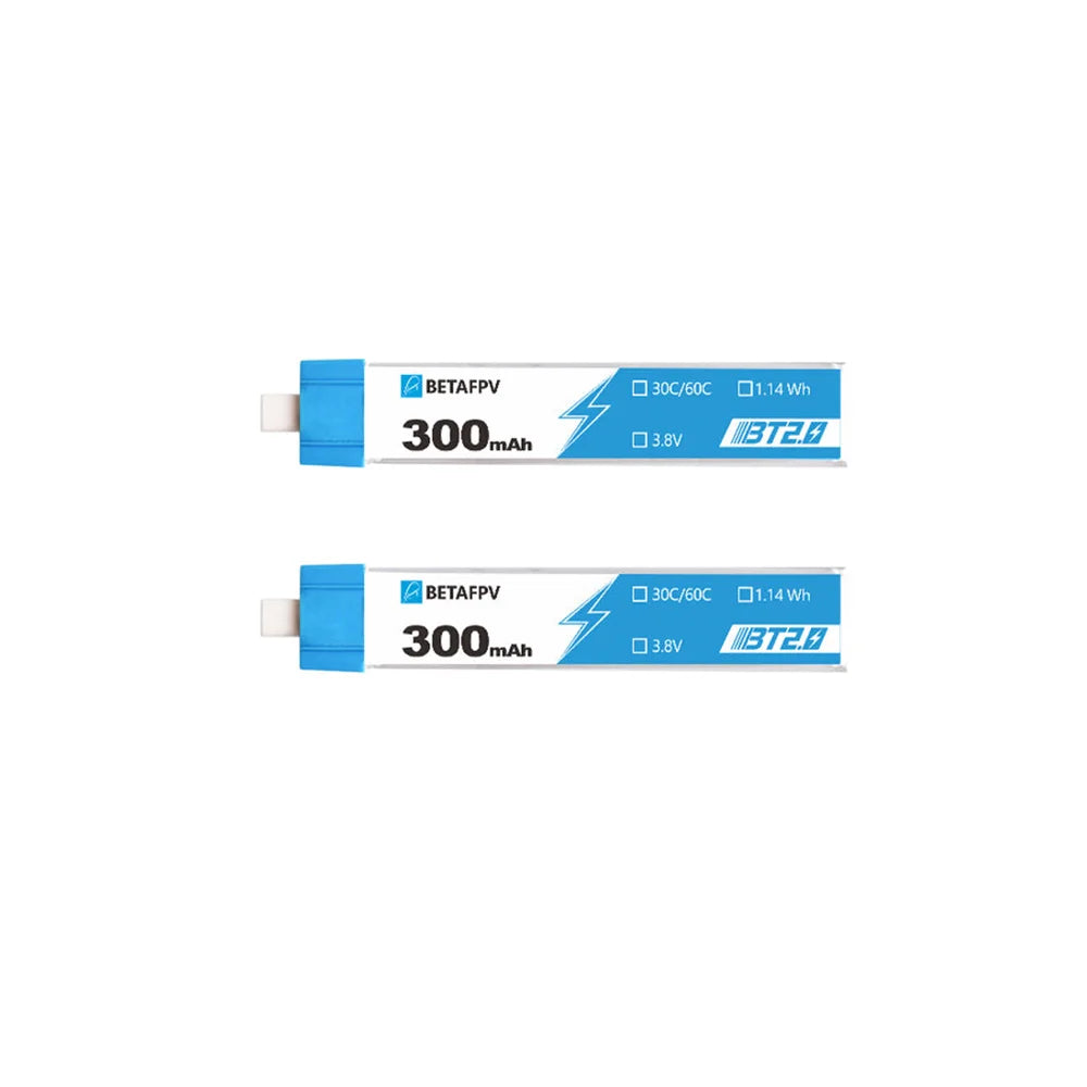 BETAFPV BT2.0 1S 300mAh Battery 3.8V 30C/60C  Lipo Battery for Cetus Meteor65 Pro Air65 FPV Tiny Whoop Drone