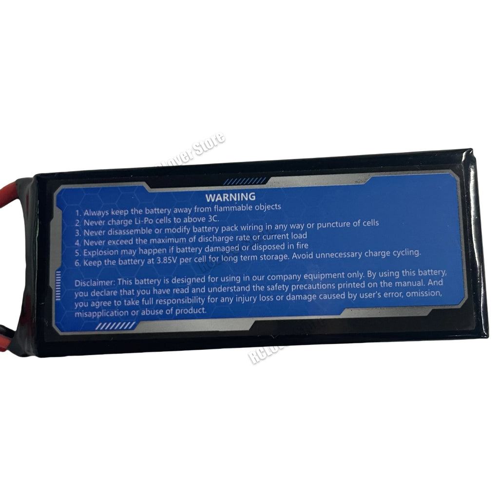 Spec Optimized 11.1V 1600mAh 30C Battery Module Reliable Power Supply 15 Mins Flight Time for UH-1Y GPS RC Helicopter
