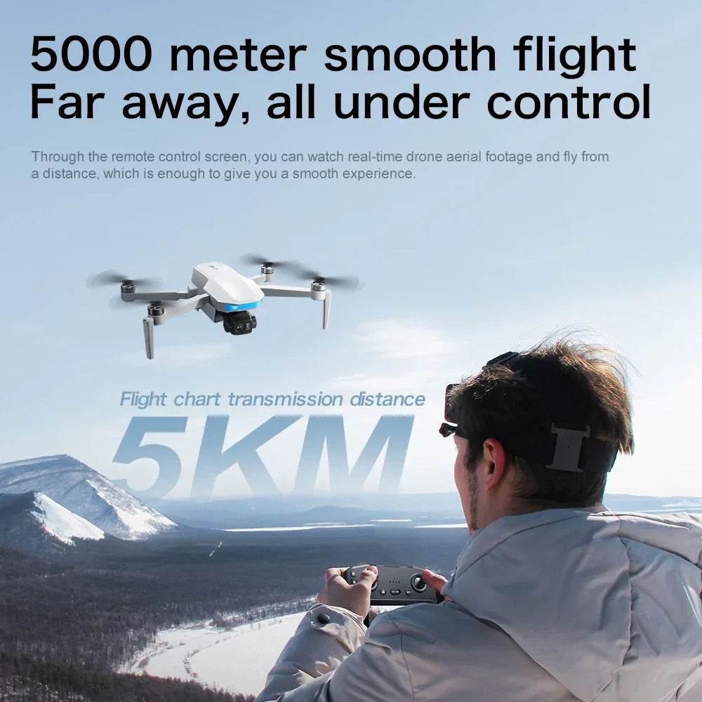 2025 S-X1 GPS pro Drone 8K HD Camera 3-Axis Anti-Shake Gimbal EIS 5G Screen Control Brushless Quadcopter RC Toy Gift