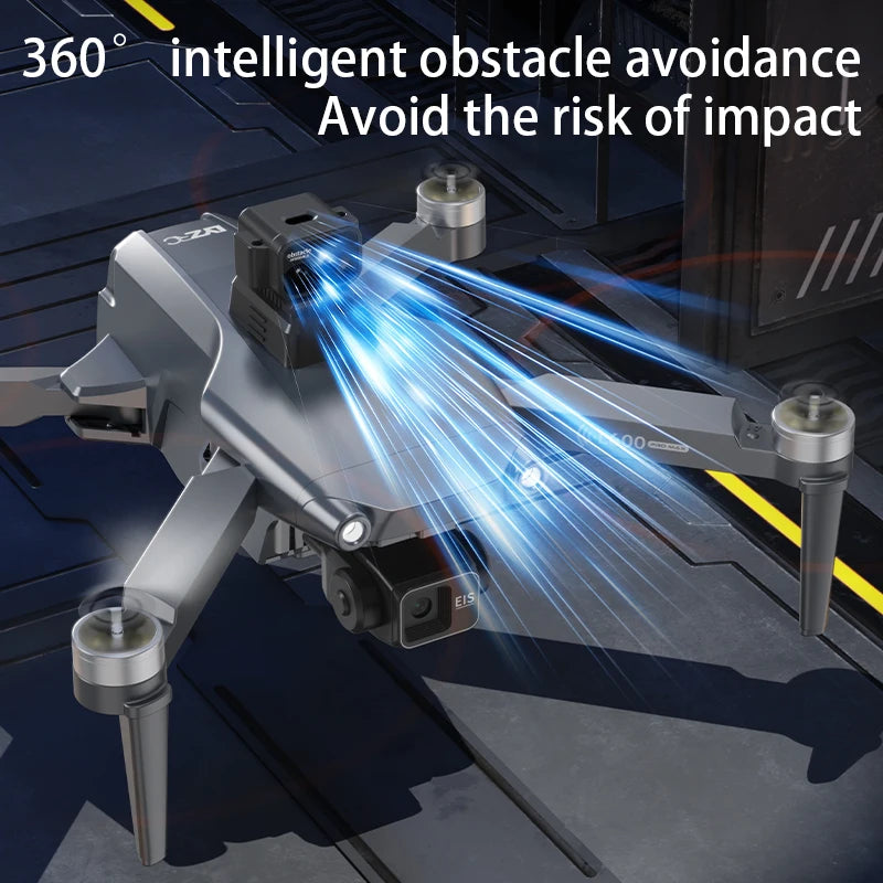 L600-2 MAX Foldable GPS Drone, Dual 8K, 3-Axis Gimbal, 360° Obstacle Avoidance