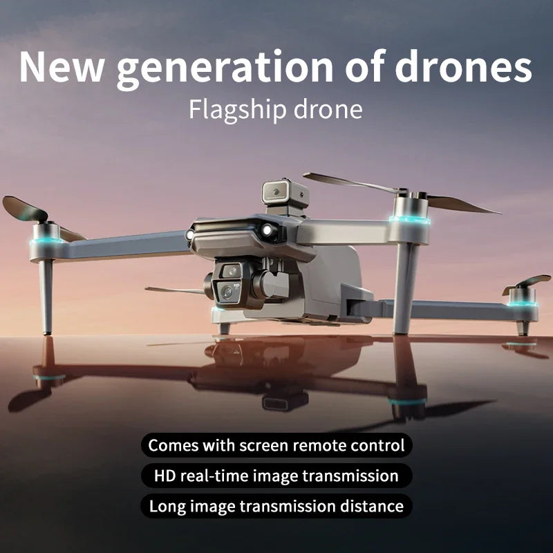 SG603 pro RC Quadcopter Toy - HD Camera Large Screen Remote Control Foldable Brushless GPS Drone with Obstacle Avoidance