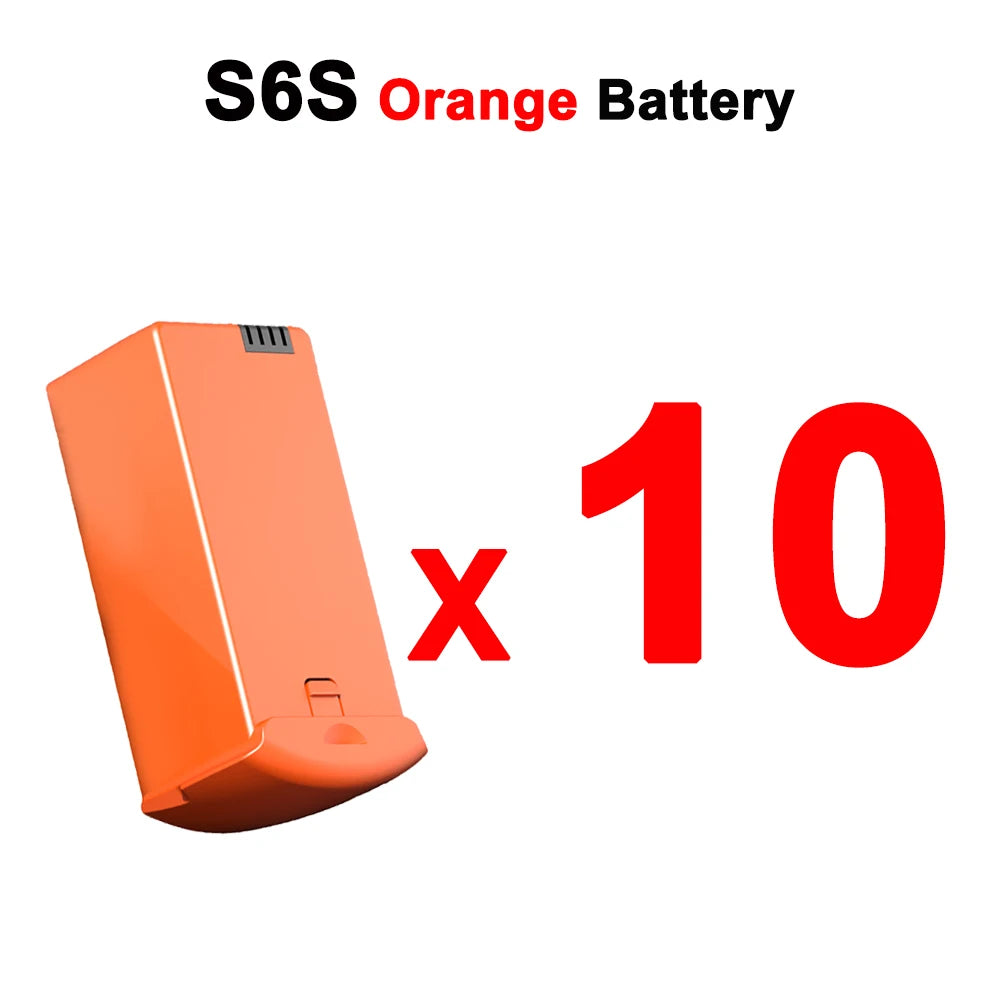 Wholesale Original LSRC S6S Drone Battery 7.4V 1600mAh For S6S MINI Dron Battery Lipo Battery Accessories S6S Parts