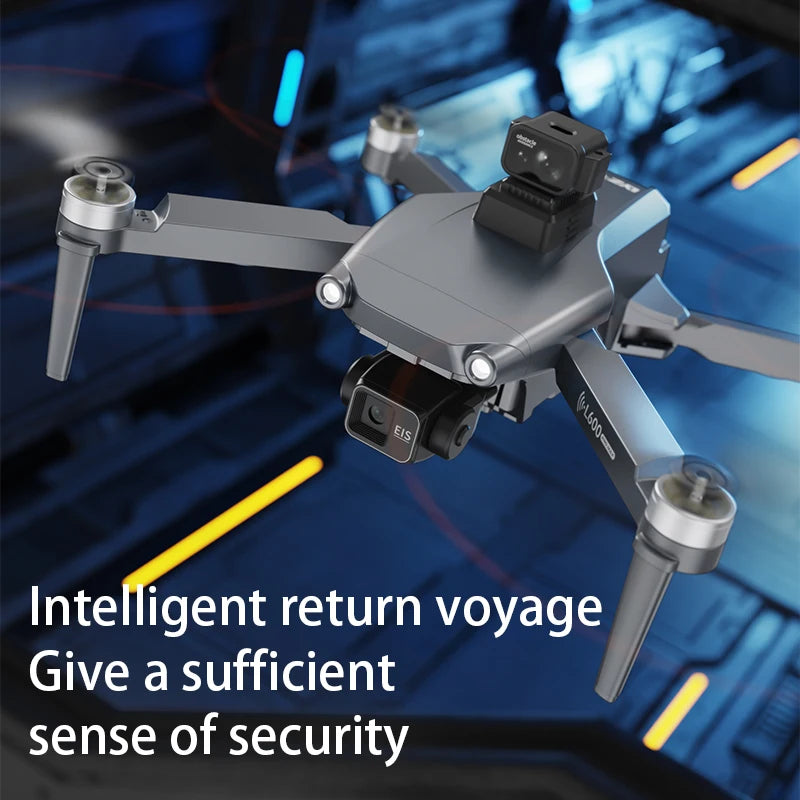 L600-2 MAX Foldable GPS Drone, Dual 8K, 3-Axis Gimbal, 360° Obstacle Avoidance
