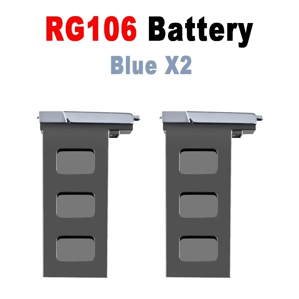 云讯玩具RG106 Pro无人机原装电池，7.4V 3800mAh延长飞行时间，适用于无人机配件备用电池