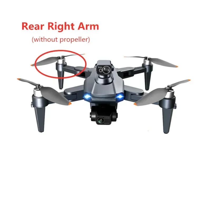 RG106 MAX PRO GPS 4K 6K 8K Professional Brushless RC Quadcopter Drone Parts 7.4V 3800MAH Battery/Propeller/USB/Controller/Arm