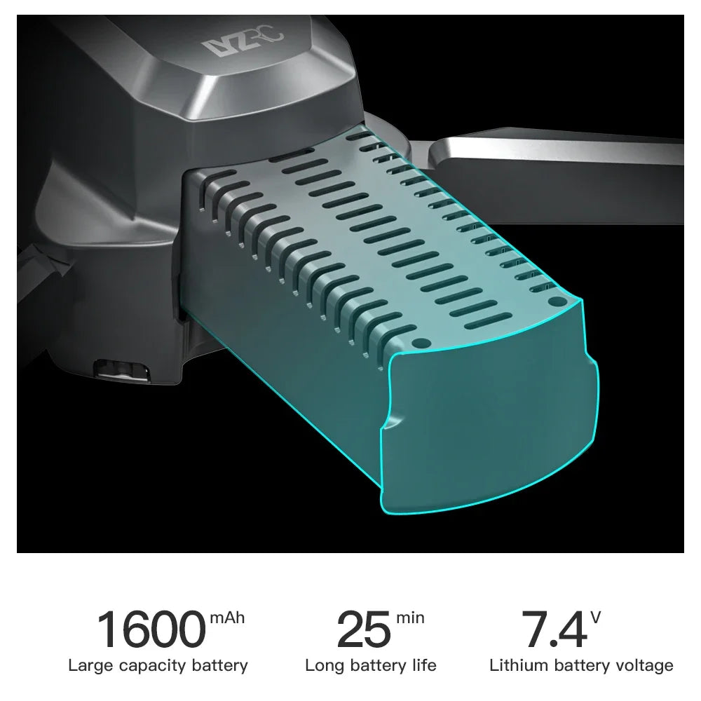 Original Battery L200 PRO MAX Drone 7.4V 1600mAh For L200 PROMAX RC Quadcopter Spare Propeller Dron Parts Accessories