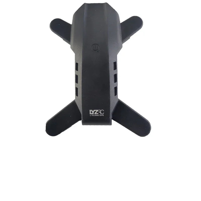 YUNX toys LYZRC L900 Pro遥控无人机备用零件，包括上壳、下壳、接收器、GPS、螺旋桨、相机臂和控制器
