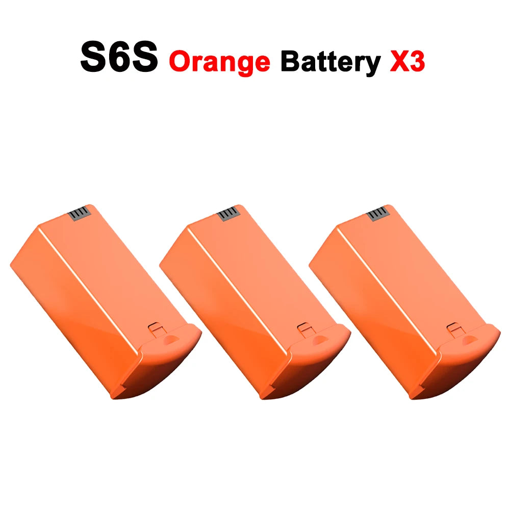 Wholesale Original LSRC S6S Drone Battery 7.4V 1600mAh For S6S MINI Dron Battery Lipo Battery Accessories S6S Parts