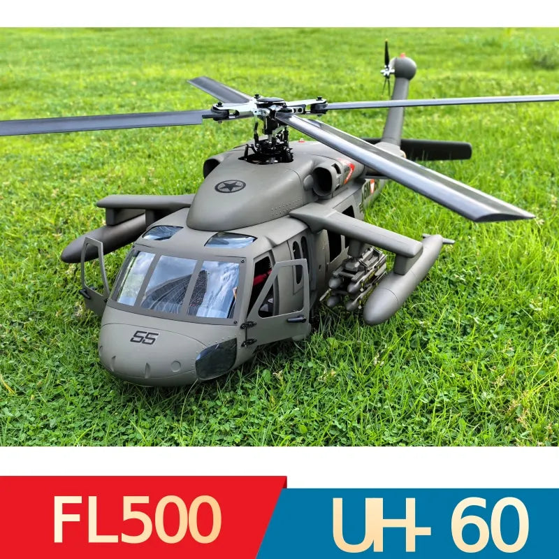 UH60 Black Hawk 500 class GPS RC Helicopter  Stable Flight / Intelligent Return Home with Flight Controller