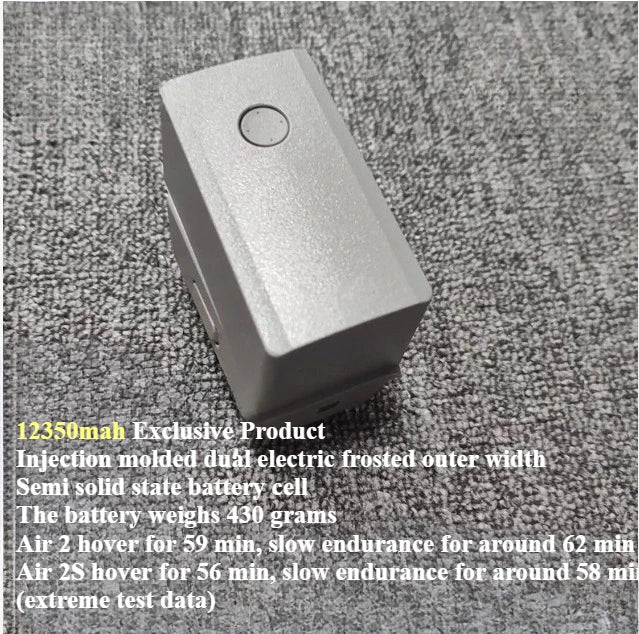 new 2025  series of Plus batteries is suitable 5000mah/10000mah/12000mah for DJI Air 2/Air 2s ultra long endurance battery parts